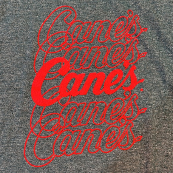 Canes, teal and red T-shirt in a size XL - Picture 4 of 4